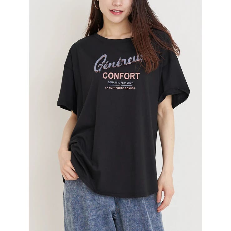 カラーロゴプリントTシャツ | Re-J＆SUPURE | 詳細画像23 