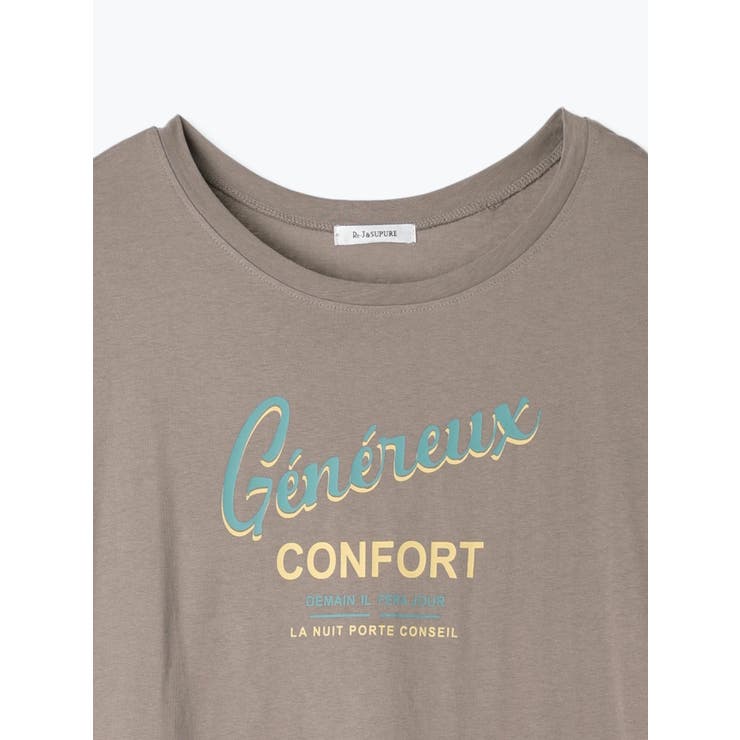 カラーロゴプリントTシャツ | Re-J＆SUPURE | 詳細画像36 