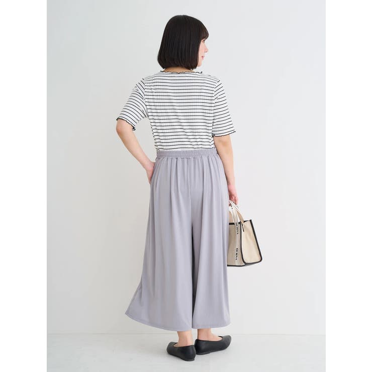 【接触冷感】ICE DRY ワイドパンツ | Re-J＆SUPURE | 詳細画像10 