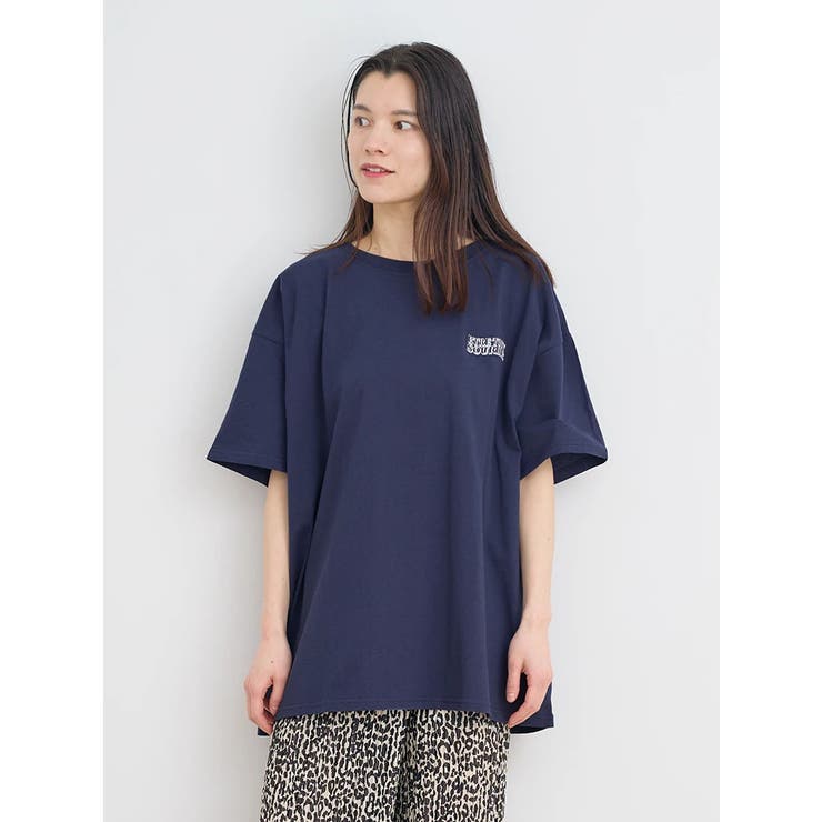★お求めやすく価格改定★ 落書き風刺繍Tシャツ[品番：PLMW0013788]｜Re-J＆SUPURE（リ トップス