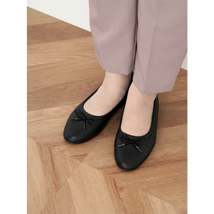 黒 | 【la farfa SHOES/ラ・ファーファシューズ】ふわふわバレエシューズ | Re-J＆SUPURE