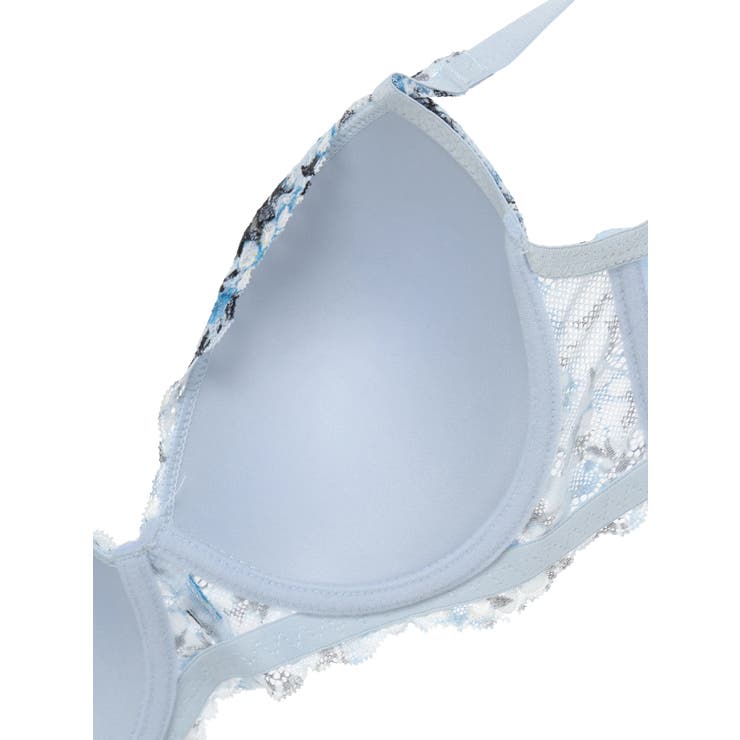 [D85-H95]【脇高】プリントレースブラ＆ショーツ(モールドカップ) | Re-J＆SUPURE | 詳細画像13 