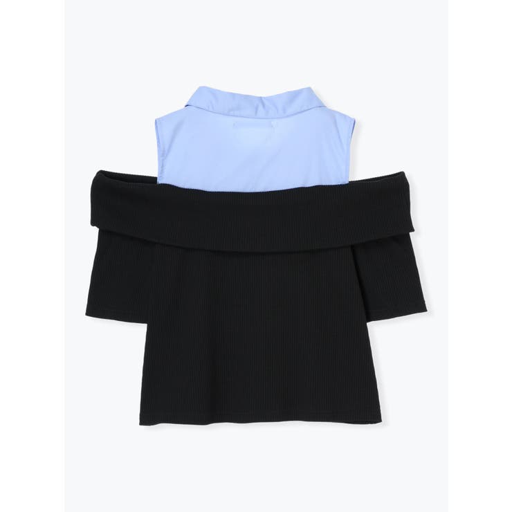 シャツドッキングオフショルトップス | Re-J＆SUPURE | 詳細画像22 