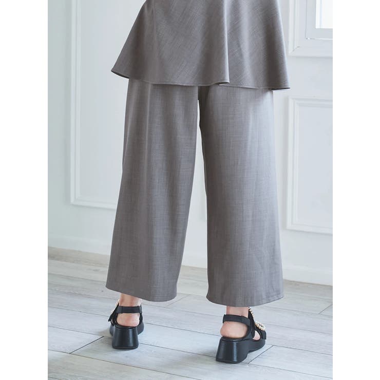 [SET]ZIPベスト×ワイドパンツ | Re-J＆SUPURE | 詳細画像15 