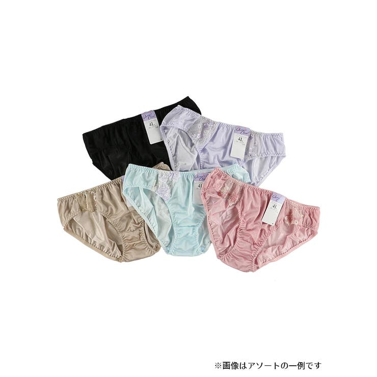【5枚セット】アソートショーツ(LL/3L/4L) | Re-J＆SUPURE | 詳細画像4 