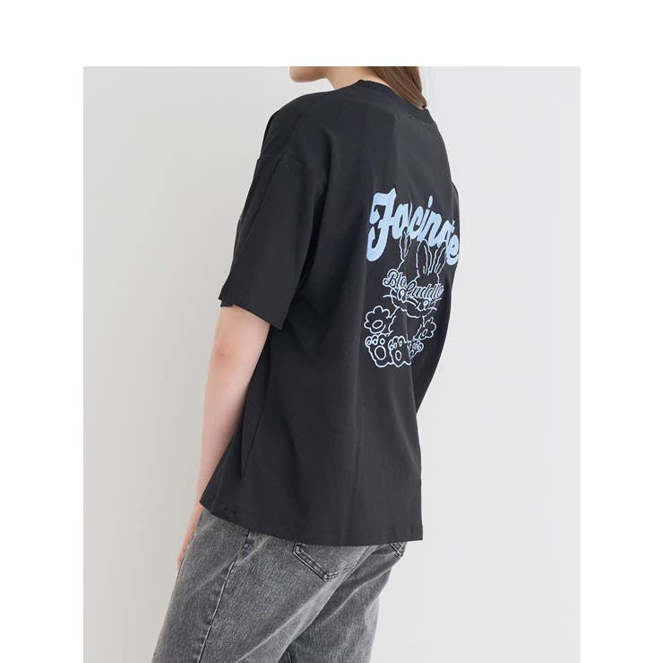 BACKウサギ刺繍Tシャツ[品番：PLMW0014173]｜Re-J＆SUPURE（リ