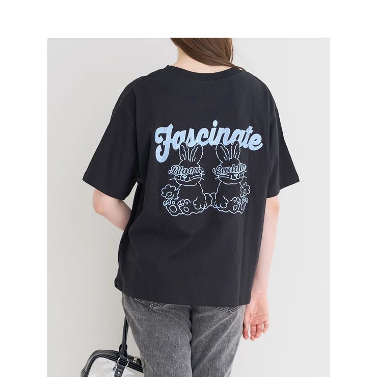 BACKウサギ刺繍Tシャツ[品番：PLMW0014173]｜Re-J＆SUPURE（リ
