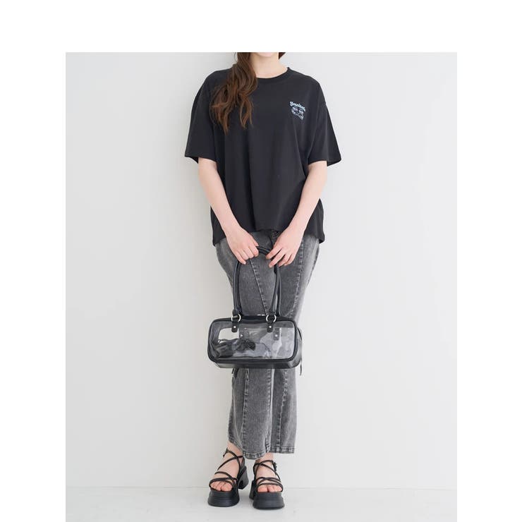 Answer4 ウサギ刺繍 ホワイトTシャツ XS BACKウサギ刺繍Tシャツ[品番：PLMW0014644]｜Re-J＆SUPURE（リ