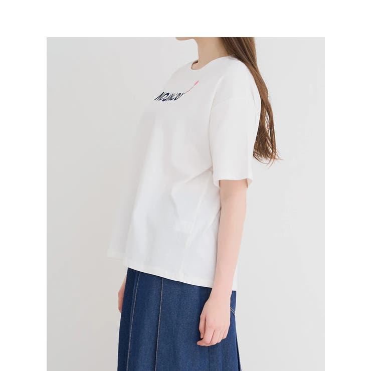 ワンポイントくま刺繍Tシャツ | Re-J＆SUPURE | 詳細画像4 