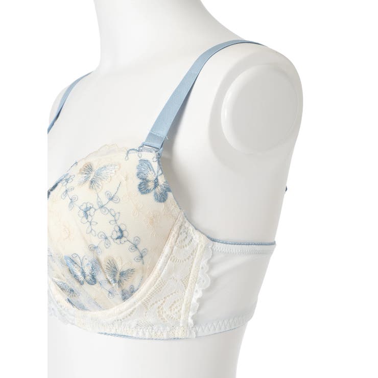 [D85-I95］バタフライ刺繍ブラ＆ショーツ(モールドカップ) | Re-J＆SUPURE | 詳細画像8 