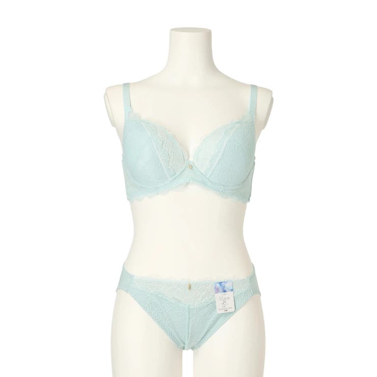 [D85-I95］フローラルレースブラ＆ショーツ(モールドカップ) | Re-J＆SUPURE | 詳細画像2 
