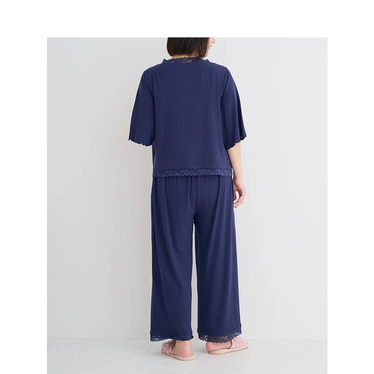 ルームウェア 裾レースカーディガン | Re-J＆SUPURE | 詳細画像20 