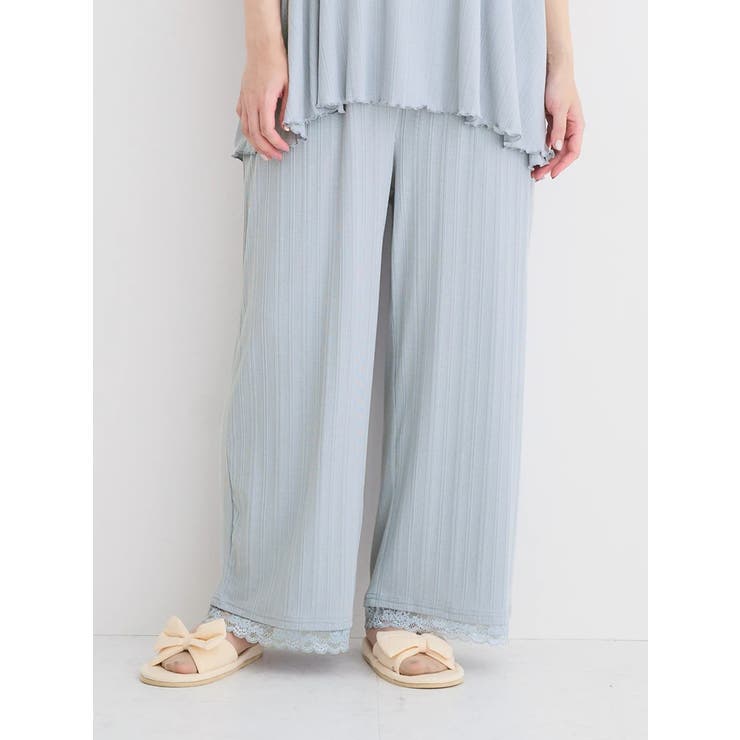 ルームウェア 裾レースパンツ | Re-J＆SUPURE | 詳細画像2 