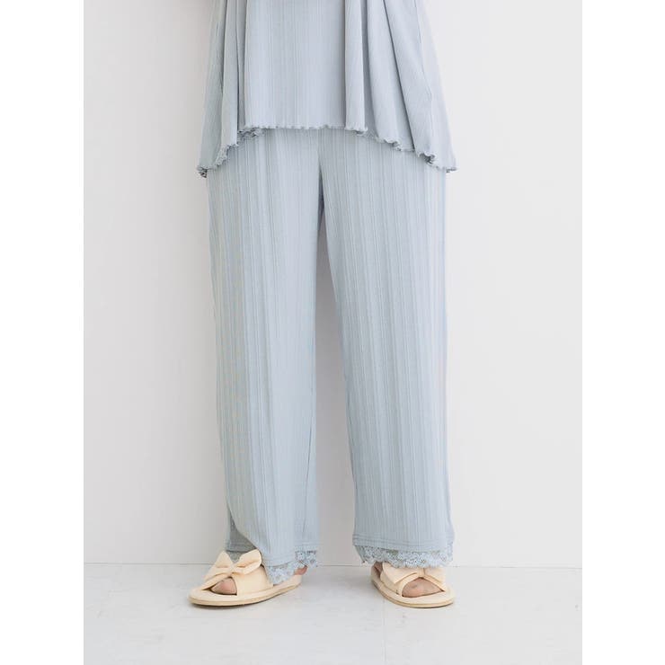 ルームウェア 裾レースパンツ | Re-J＆SUPURE | 詳細画像3 