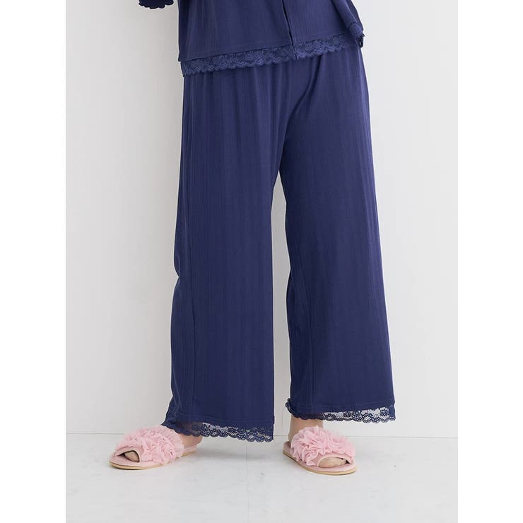 ルームウェア 裾レースパンツ | Re-J＆SUPURE | 詳細画像12 