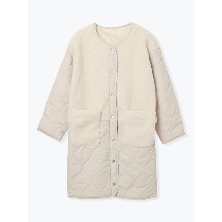 ボア切り替えキルティングコート | Re-J＆SUPURE | 詳細画像37 