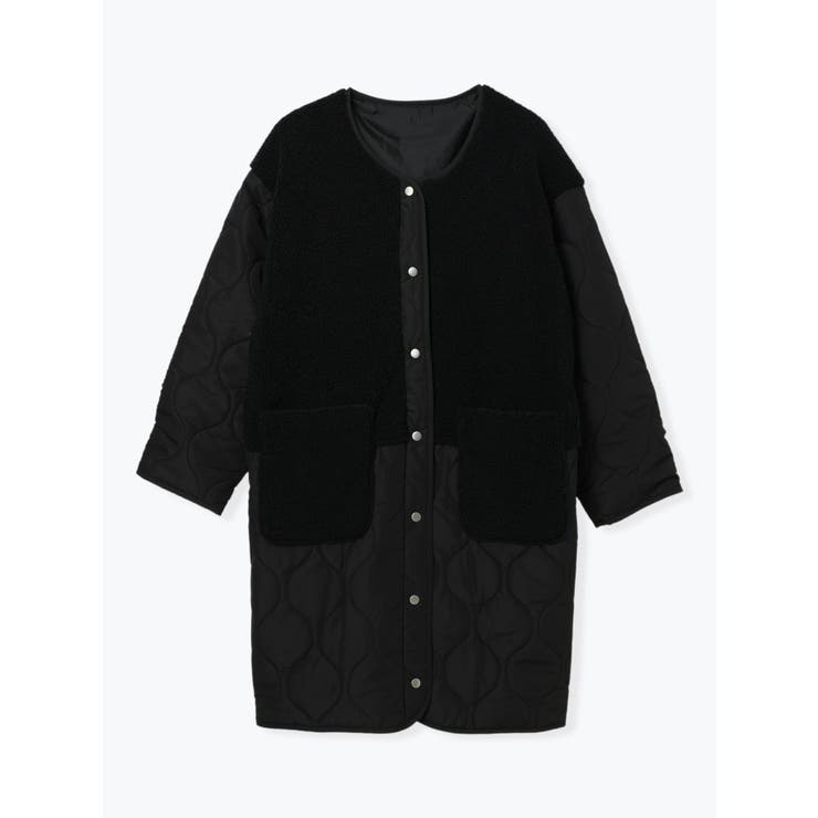 ボア切り替えキルティングコート | Re-J＆SUPURE | 詳細画像38 