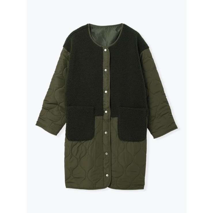 ボア切り替えキルティングコート | Re-J＆SUPURE | 詳細画像39 