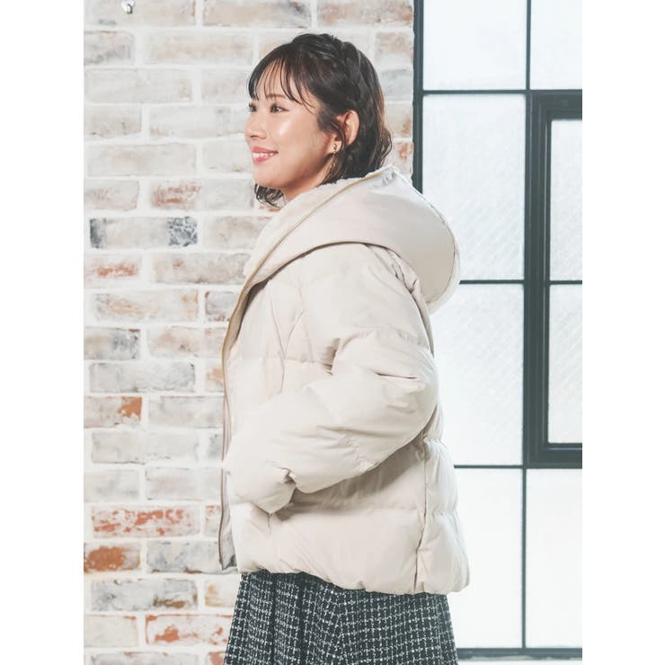 フェイクファーフードショートダウン | Re-J＆SUPURE | 詳細画像5 