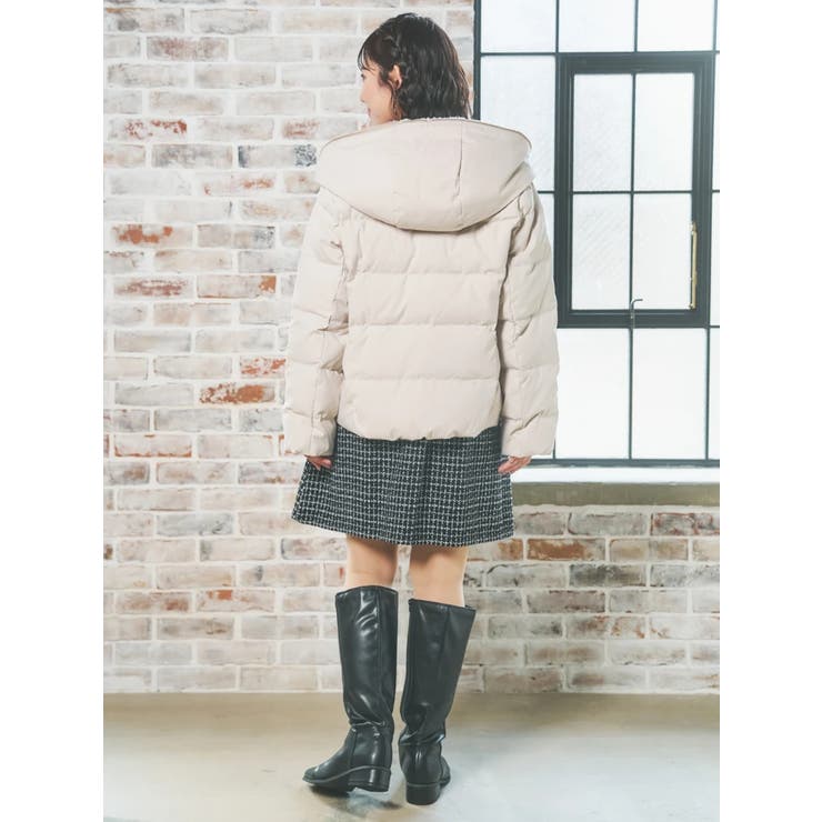 フェイクファーフードショートダウン | Re-J＆SUPURE | 詳細画像13 