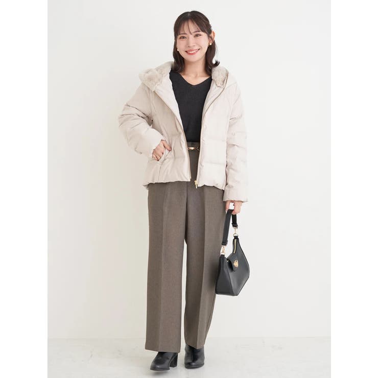 フェイクファーフードショートダウン | Re-J＆SUPURE | 詳細画像15 