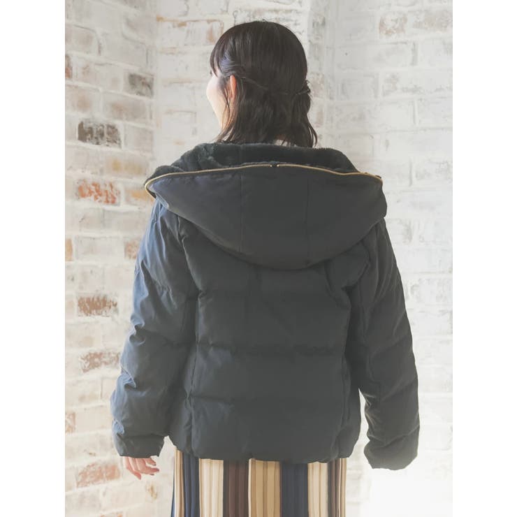 フェイクファーフードショートダウン | Re-J＆SUPURE | 詳細画像19 