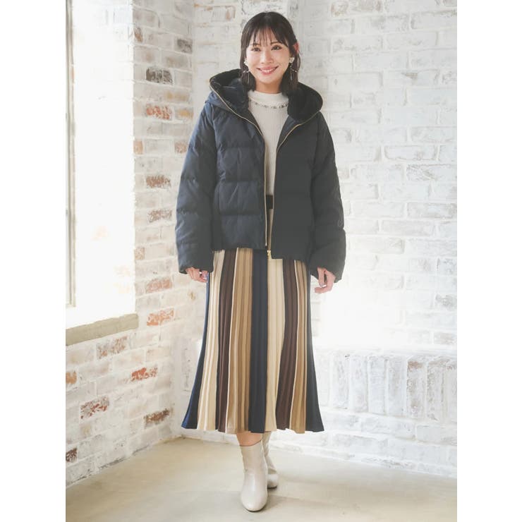 フェイクファーフードショートダウン | Re-J＆SUPURE | 詳細画像20 