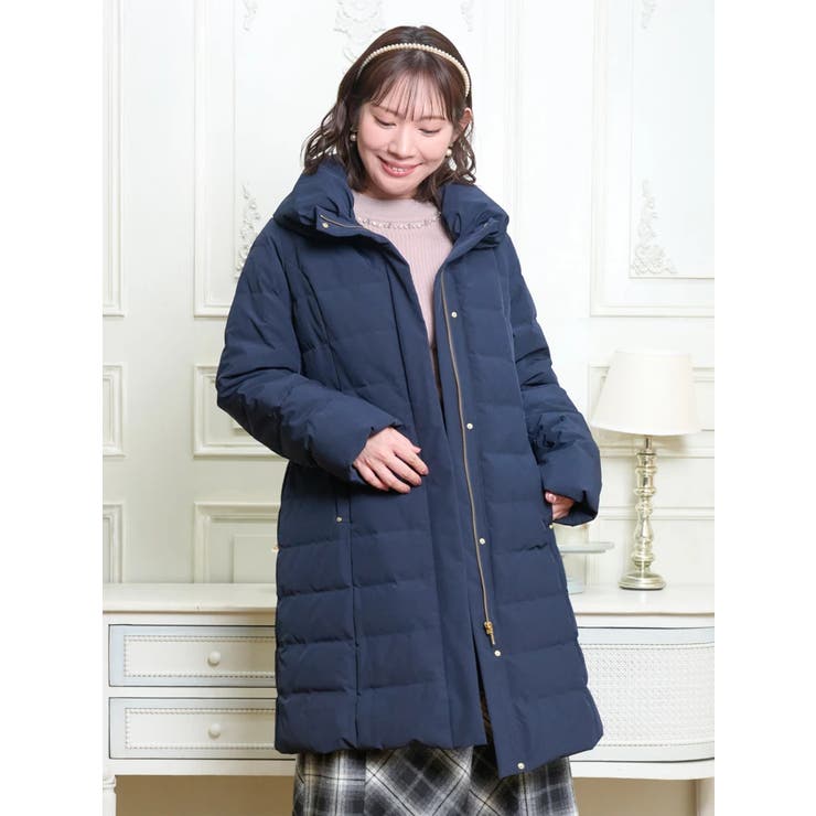 襟ボリュームロングダウンコート | Re-J＆SUPURE | 詳細画像14 