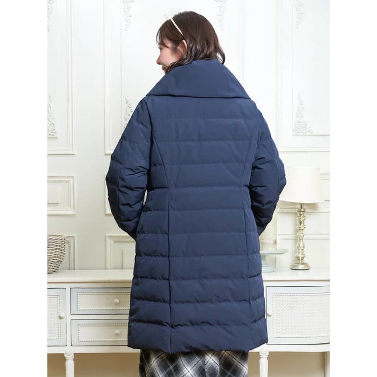 襟ボリュームロングダウンコート | Re-J＆SUPURE | 詳細画像16 