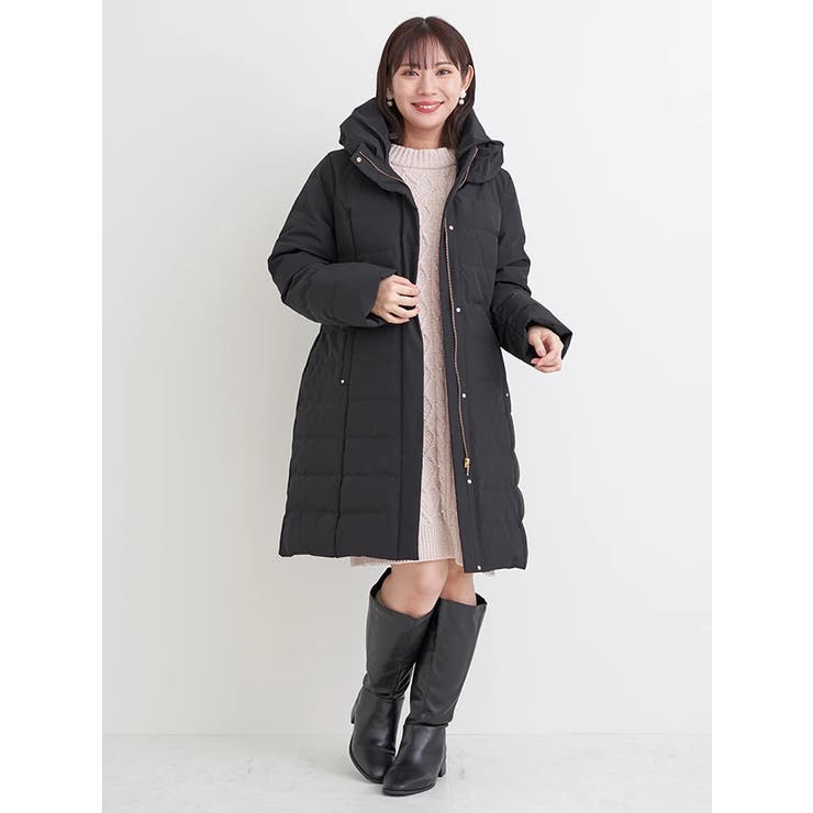 襟ボリュームロングダウンコート | Re-J＆SUPURE | 詳細画像24 