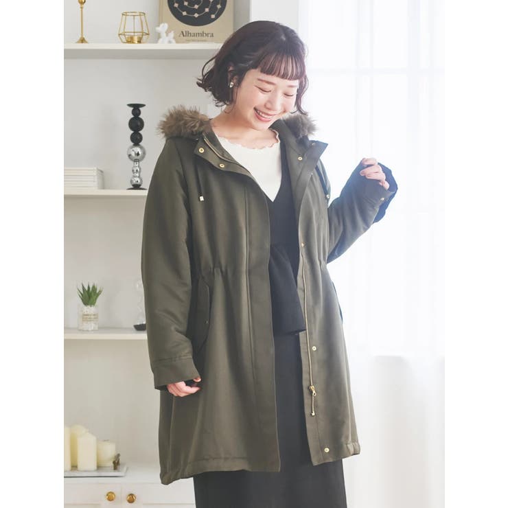 裏ボアモッズコート[品番：PLMW0015177]｜Re-J＆SUPURE（リジェイ