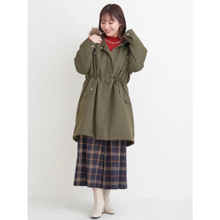 裏ボアモッズコート[品番：PLMW0015177]｜Re-J＆SUPURE（リジェイ