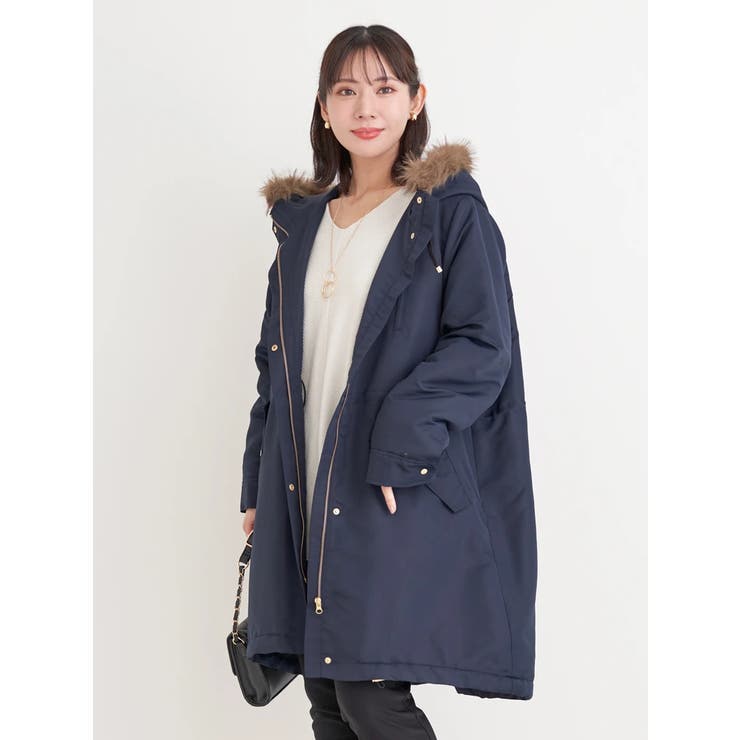 裏ボアモッズコート[品番：PLMW0015177]｜Re-J＆SUPURE（リジェイ