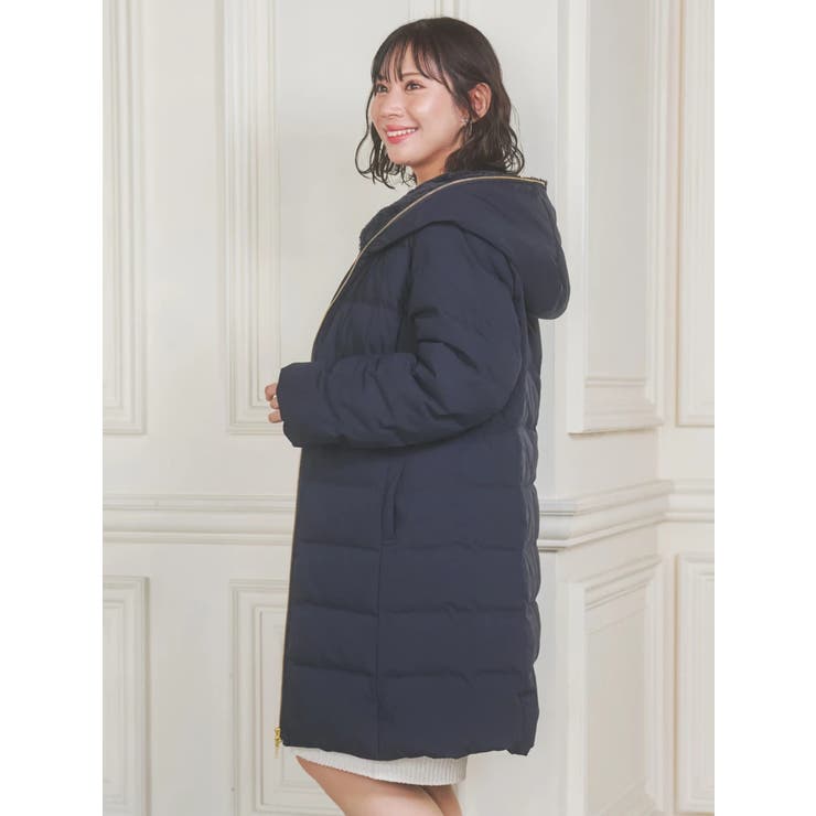 フェイクファーフードロングダウン | Re-J＆SUPURE | 詳細画像4 