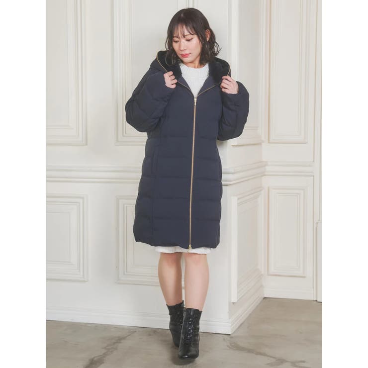 フェイクファーフードロングダウン | Re-J＆SUPURE | 詳細画像9 