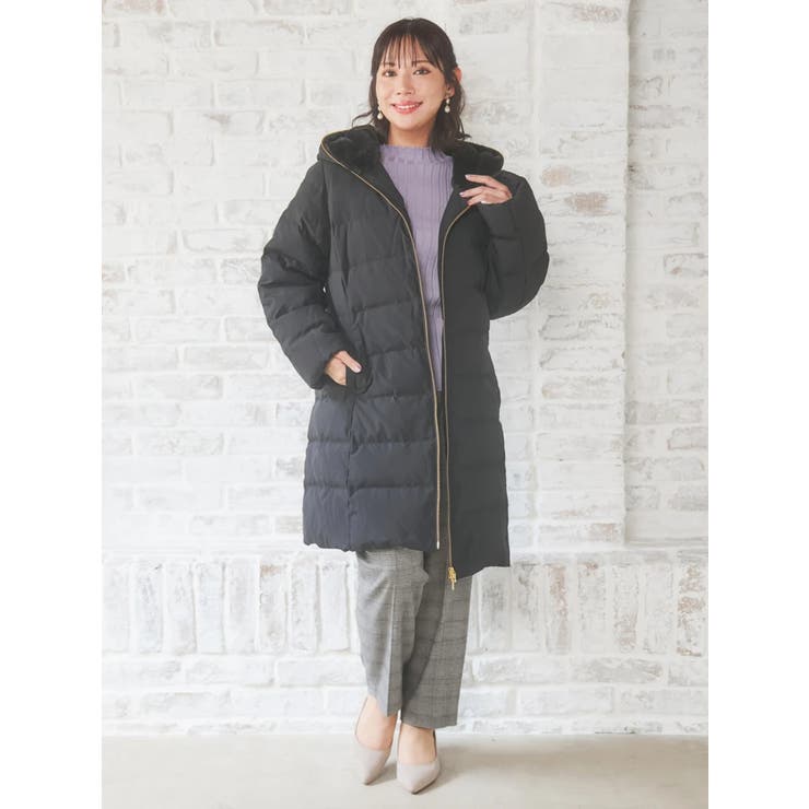 フェイクファーフードロングダウン | Re-J＆SUPURE | 詳細画像21 