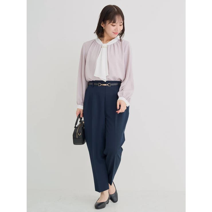 【マルチWAY】ラクケア パールアクセサリー付きボウタイブラウス | Re-J＆SUPURE | 詳細画像64 