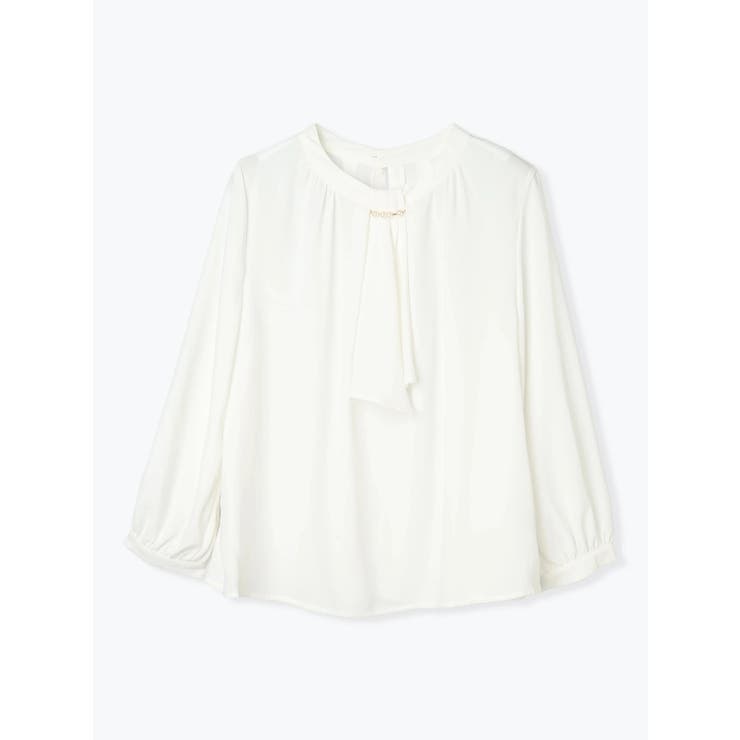 【マルチWAY】ラクケア パールアクセサリー付きボウタイブラウス | Re-J＆SUPURE | 詳細画像84 