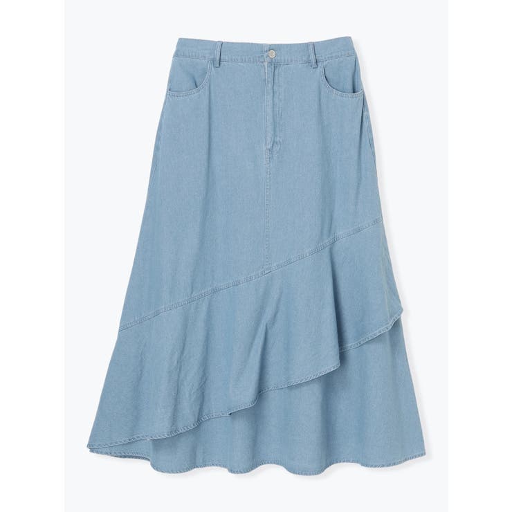 【Kannaコラボ】デニムラッフルスカート | Re-J＆SUPURE | 詳細画像25 