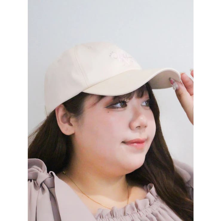 ベージュ | 【Kannaコラボ】キラキラロゴキャップ | Re-J＆SUPURE