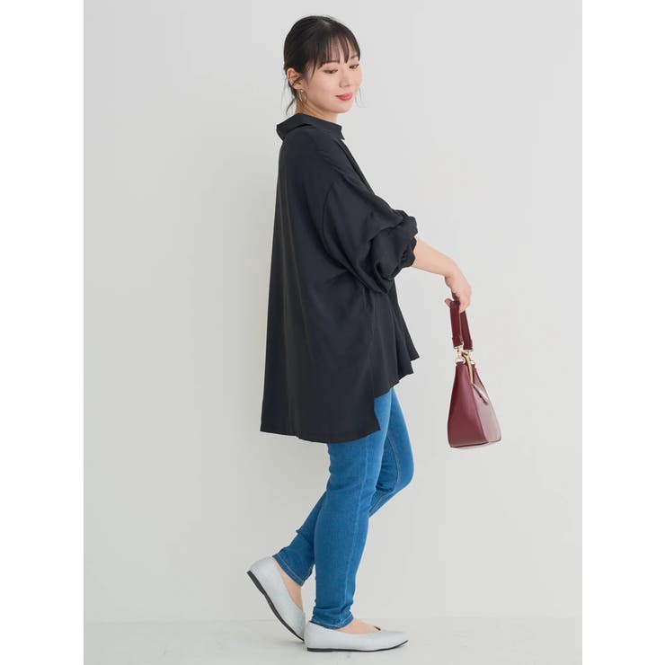 袖タックスキッパーシャツチュニック | Re-J＆SUPURE | 詳細画像26 