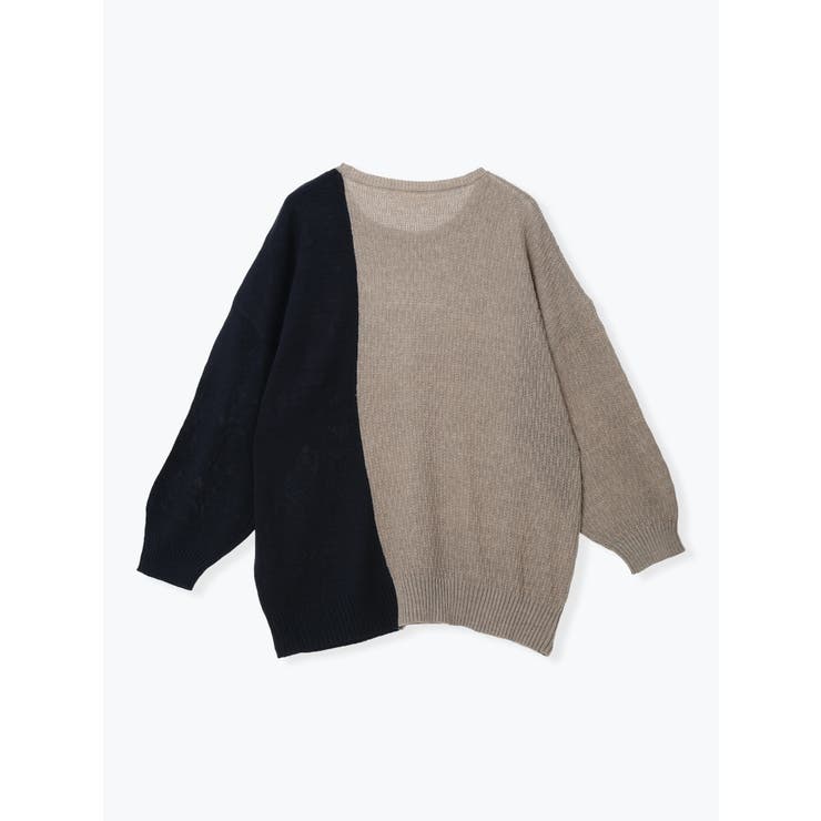 配色ニットプルオーバー | Re-J＆SUPURE | 詳細画像23 