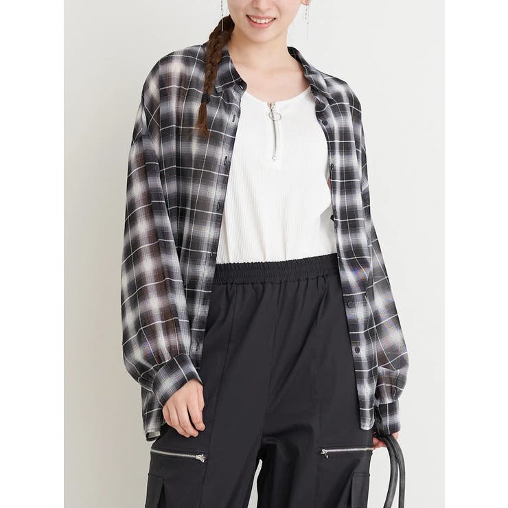 ハーフZIPリブタンクトップ | Re-J＆SUPURE | 詳細画像2 