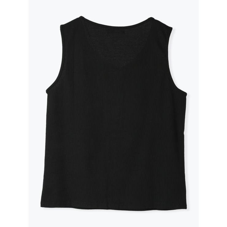 ハーフZIPリブタンクトップ | Re-J＆SUPURE | 詳細画像14 