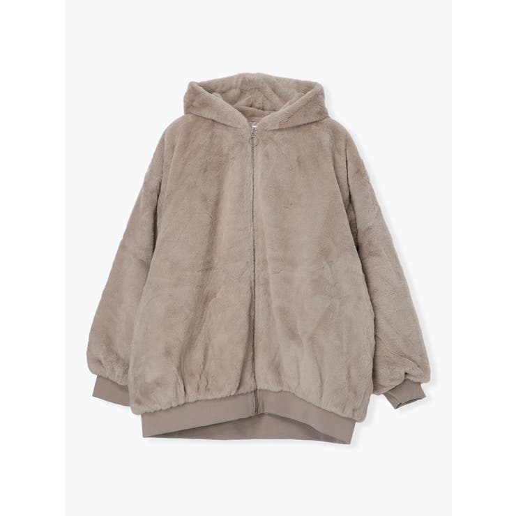 バックロゴフェイクファーパーカーブルゾン | Re-J＆SUPURE | 詳細画像56 