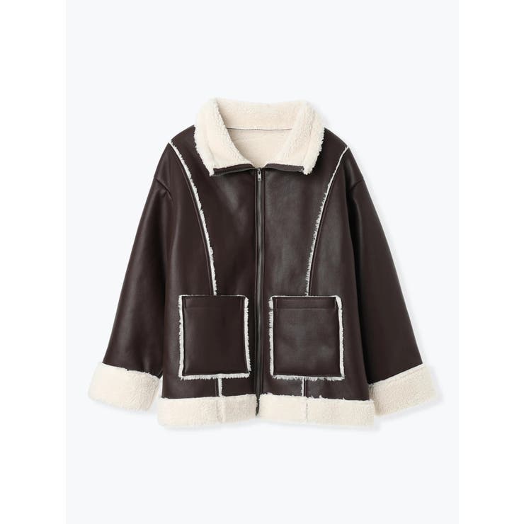 合皮ムートンジャケット | Re-J&SUPURE | 詳細画像24