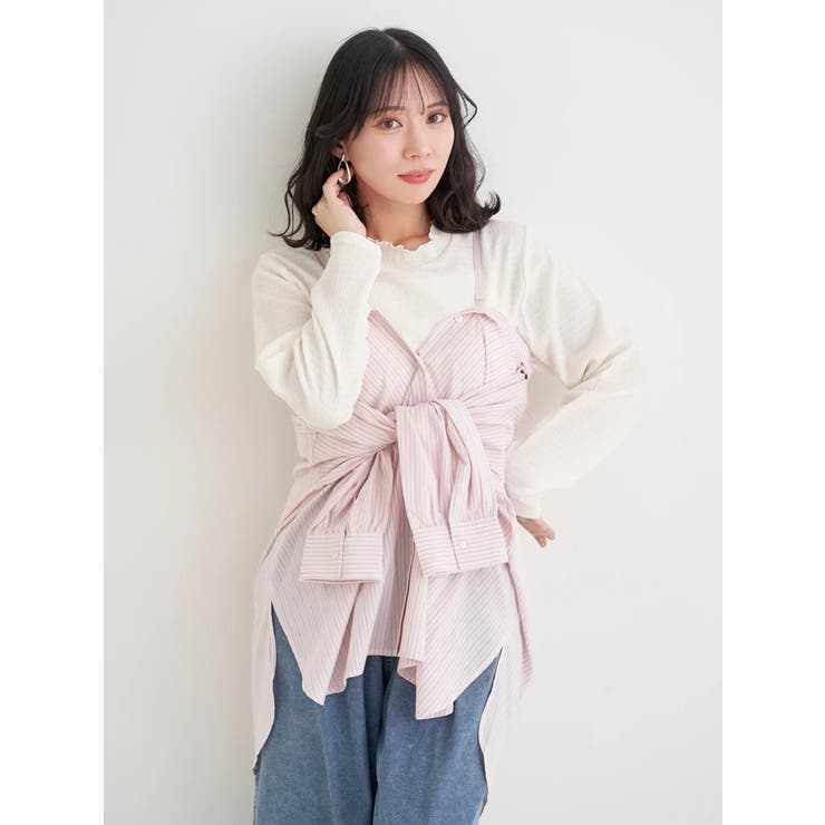 カットシャーリングプチハイネックトップス | Re-J＆SUPURE | 詳細画像5 