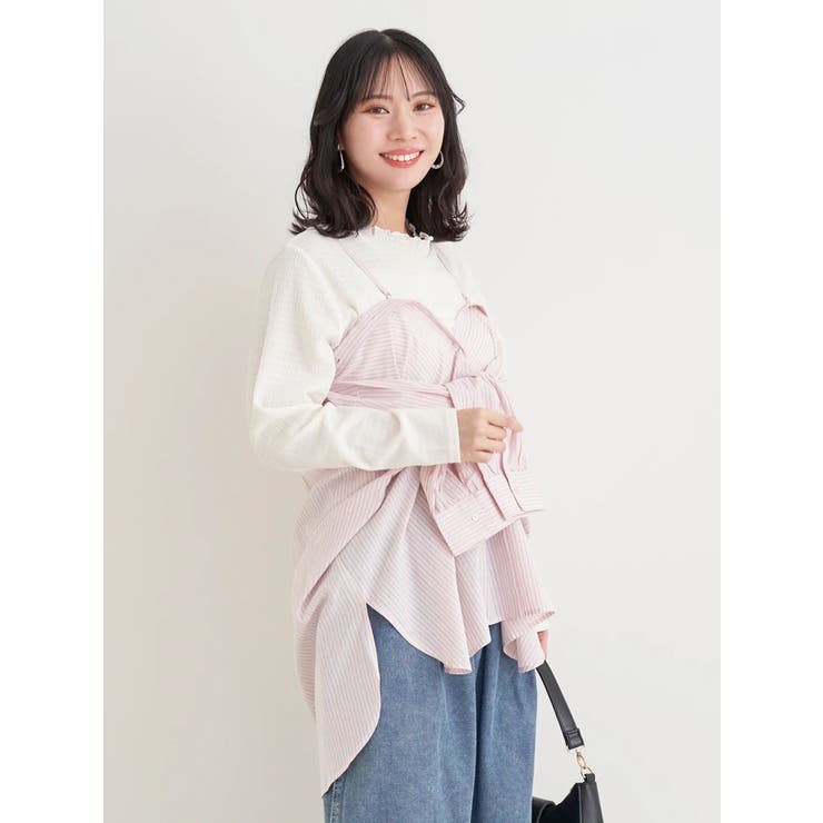 カットシャーリングプチハイネックトップス | Re-J＆SUPURE | 詳細画像6 