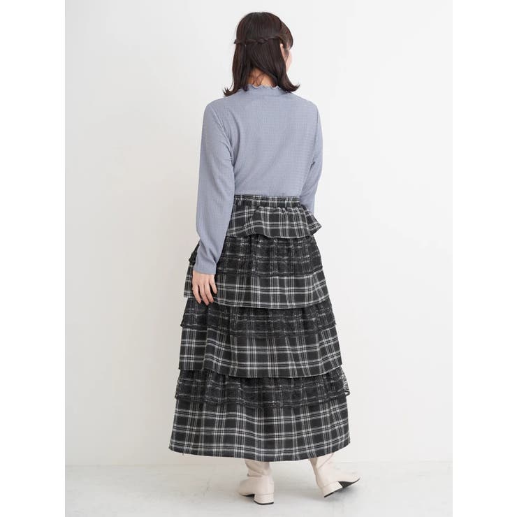 カットシャーリングプチハイネックトップス | Re-J＆SUPURE | 詳細画像26 