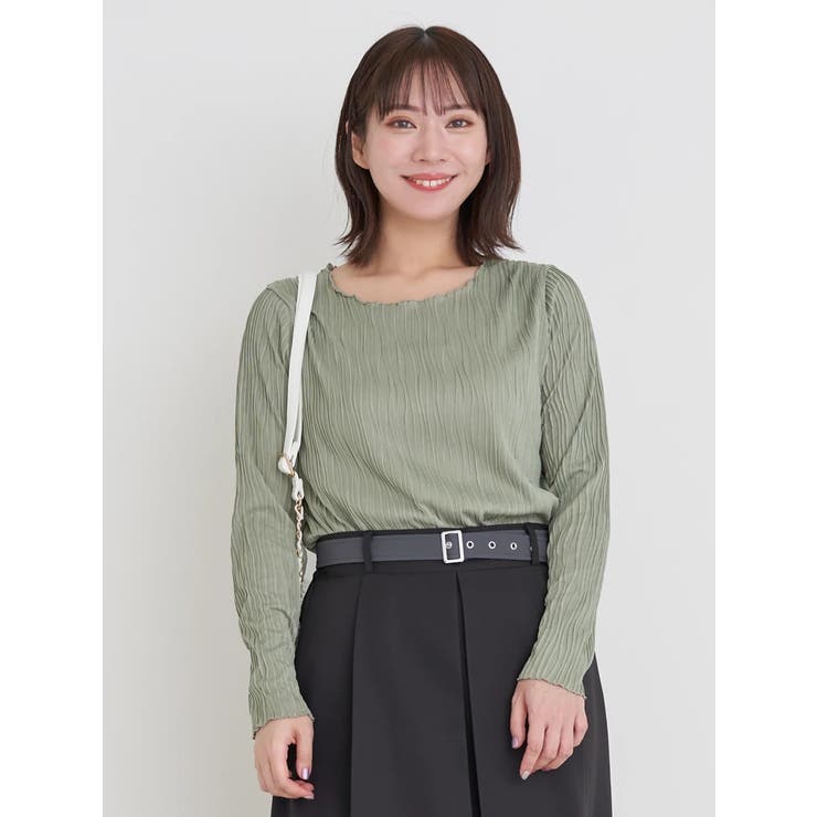 ウエーブジャガードトップス | Re-J＆SUPURE | 詳細画像2 